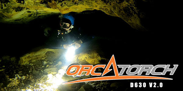 OrcaTorch D630 v2.0 Canister Dive Light for Technical Diving Review