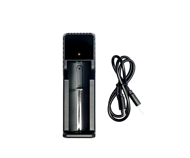 Chargeur OrcaTorch UC01 pour batterie au lithium 21700/18650/26650/163