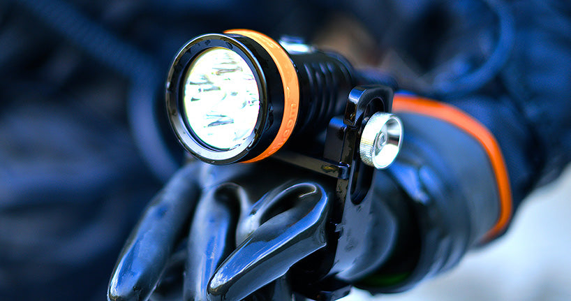 OrcaTorch D630 v2.0 4000 Lumens Dive Light for Technical Diving