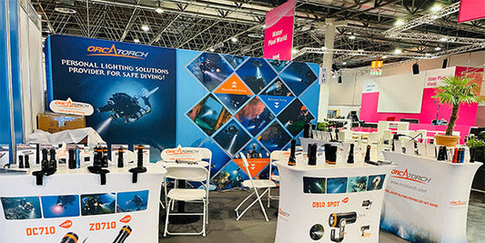 Dive-into-Innovation-OrcaTorch-Boot-Show-2024-Unveils-Cutting-Edge-Dive-Lights OrcaTorch Dive Lights