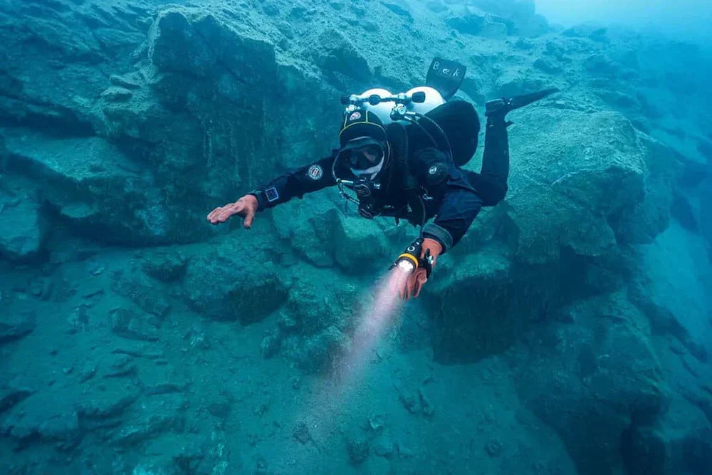 OrcaTorch D630 v2.0 Canister Dive Light for Technical Diving