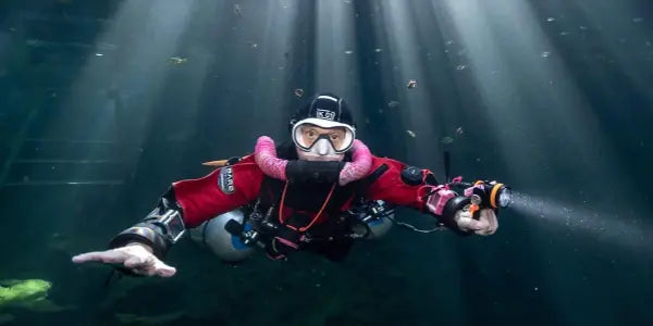 Pink Is His Color: A Passion for the Underwater World