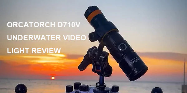 A Comprehensive Review of the OrcaTorch D710V Underwater Video Light