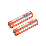 OrcaTorch 18650 USB Type-C Rechargeable Battery 3400mAh 18650 Battery