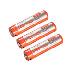 OrcaTorch 18650 USB Type-C Rechargeable Battery 3400mAh 18650 Battery