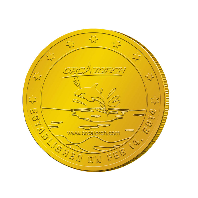 Moneda conmemorativa del décimo aniversario de OrcaTorch