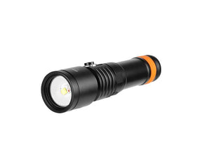 OrcaTorch D710V Luz de buceo de video subacuático con 3 colores para fotografía