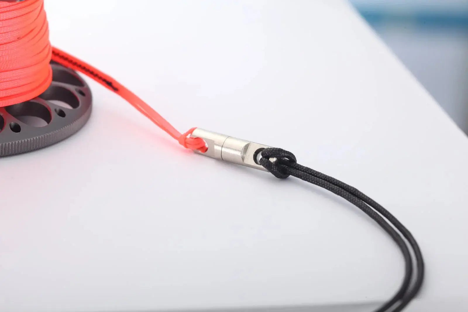 Phantom 30M Scuba Diving Reel Spool Finger Aluminum for Cave Diving, Wreck Diving, etc OrcaTorch Dive Lights