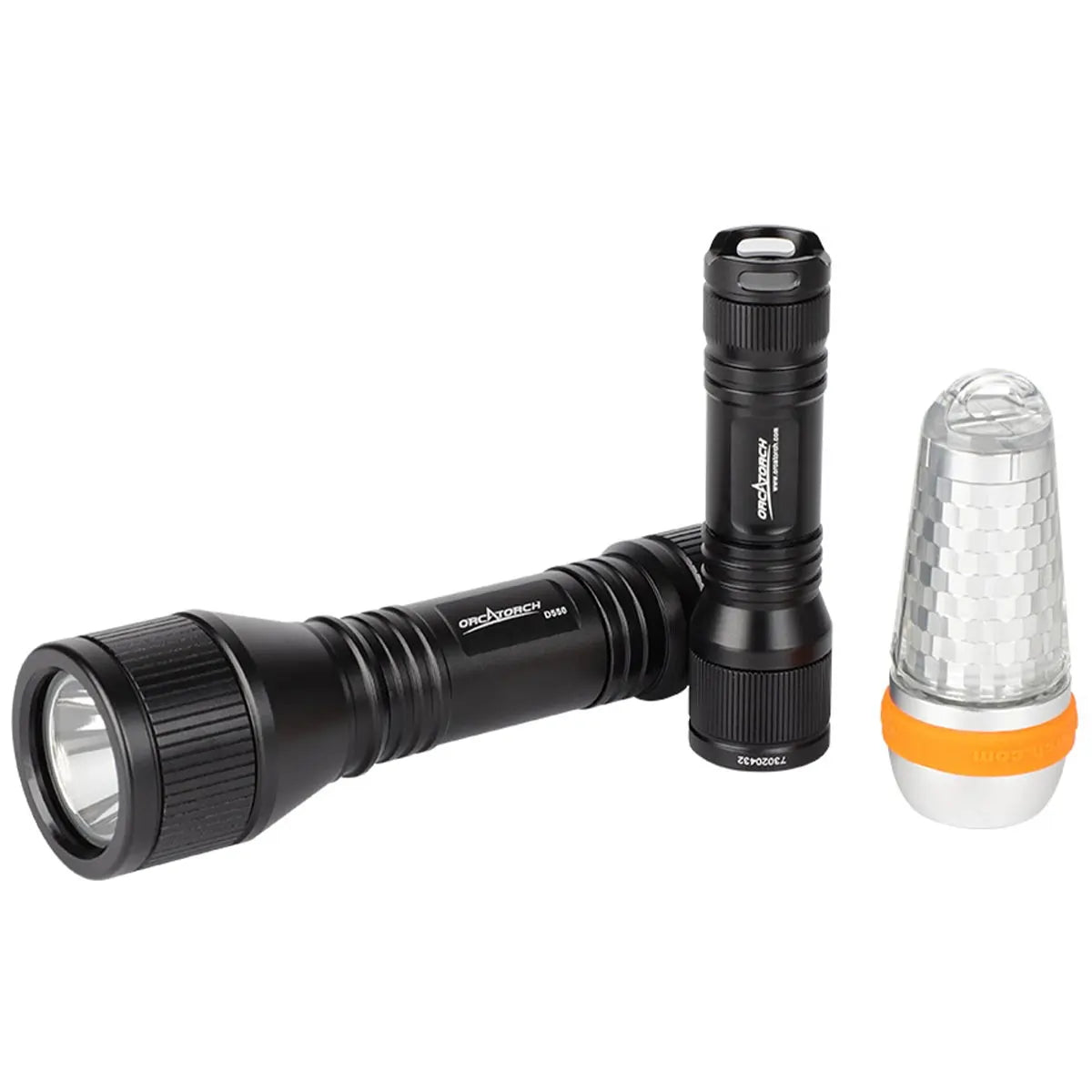 OrcaTorch SP550 Spearfishing Light & Free Diving Light Bundle Pack