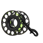Phantom 30M Scuba Diving Reel Spool Finger Aluminum for Cave Diving, Wreck Diving, etc OrcaTorch Dive Lights