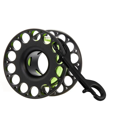 Phantom 30M Scuba Diving Reel Spool Finger Aluminum for Cave Diving, Wreck Diving, etc OrcaTorch Dive Lights