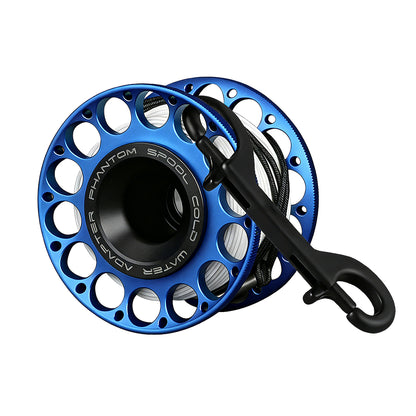 Carrete Phantom 2.0 LUMINOUS TEC (45M) Rueda de línea de carrete de buceo