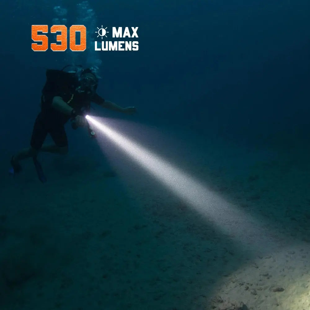 OrcaTorch D580 Professional Underwater Dive Light for Recreational OrcaTorch D580 Professional Underwater Dive Light for Recreational