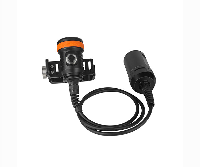 OrcaTorch D620 V2.0 2700 Lumens Primary Canister Dive Light for Technical Diving - OrcaTorch Technology Limited