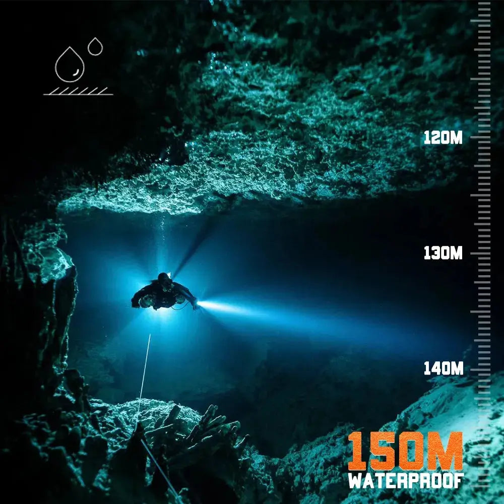 Canister Dive Light OrcaTorch D630 V2.0 for Technical Diving Canister Dive Light OrcaTorch D630 V2.0 for Technical Diving