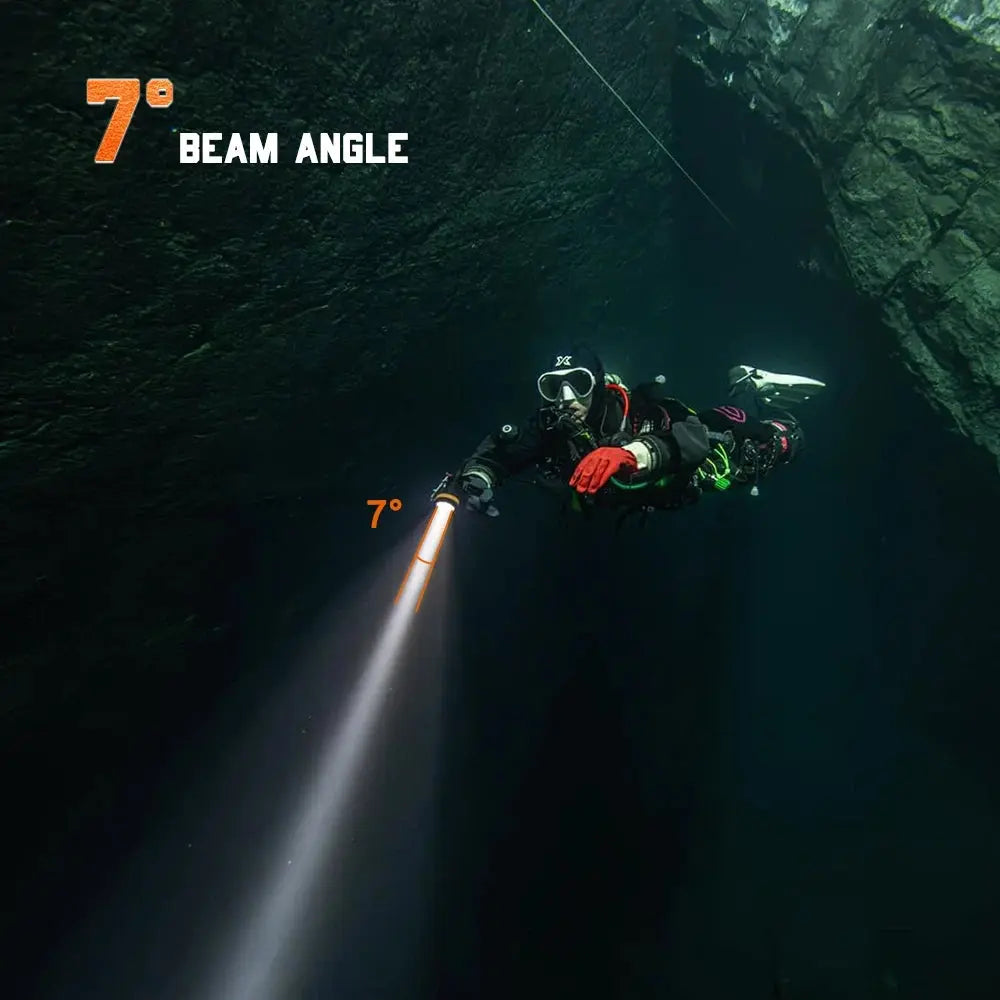 Canister Dive Light OrcaTorch D630 V2.0 for Technical Diving Canister Dive Light OrcaTorch D630 V2.0 for Technical Diving