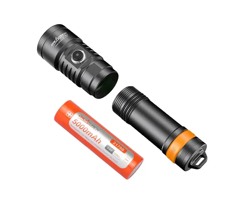 Orca Torch OrcaTorch D710V MK2 Diving Flashlight for Underwater Photography 3-in-1 ...