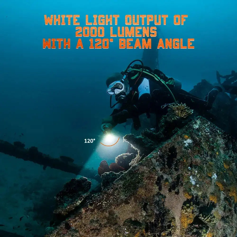 Underwater Light for Gopro D710V from OrcaTorch with 3 Underwater Light for Gopro D710V from OrcaTorch with 3