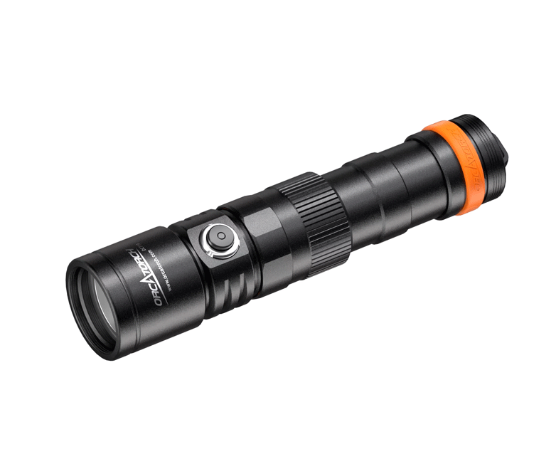 OrcaTorch DC710 Scuba Dive Light with USB C Direct Charging Max 3000 Lumens