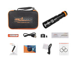 OrcaTorch DC710 Scuba Dive Light with USB-Type C Direct Charging Max 3000 Lumens 21700 Battery