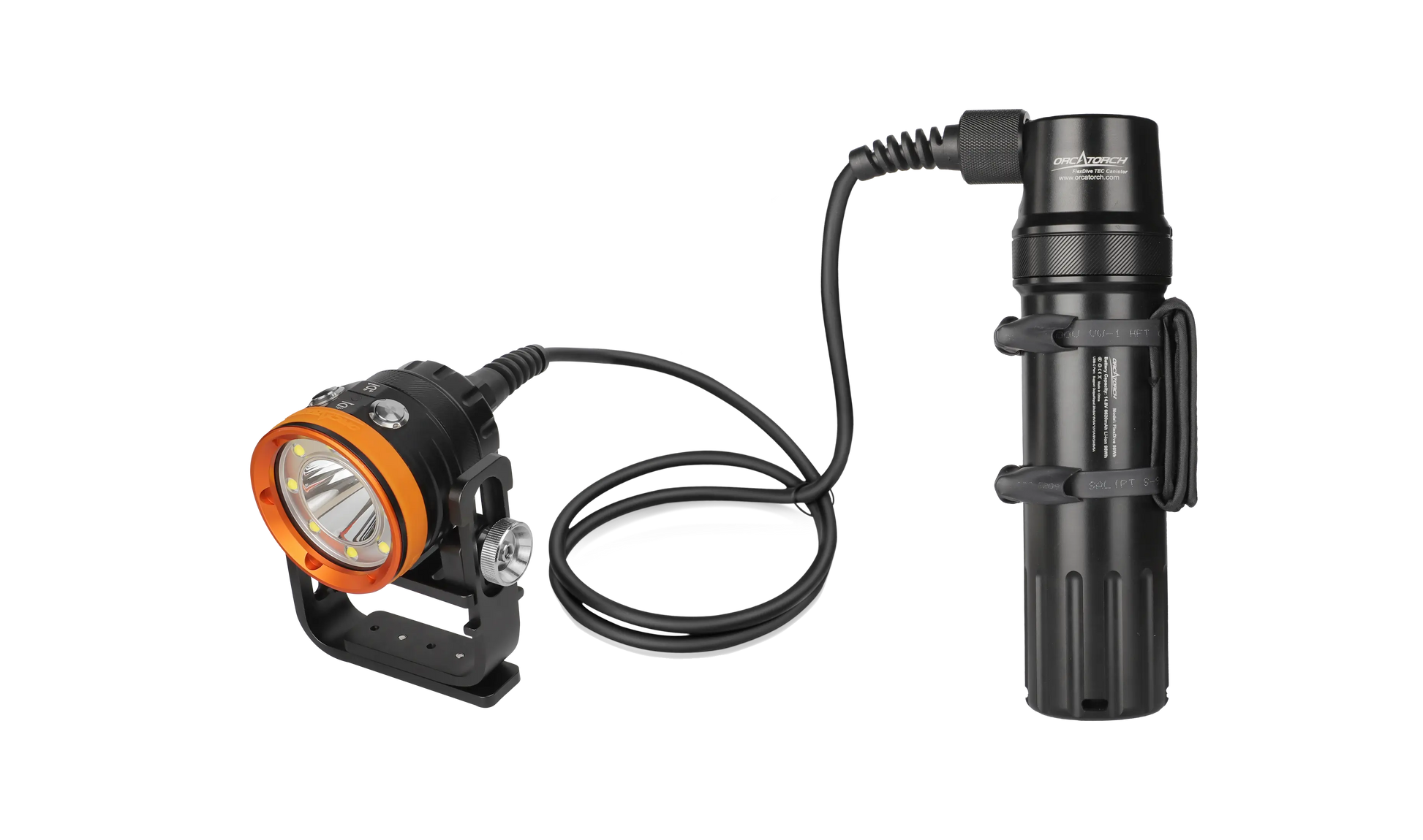 OrcaTorch FlexDive Canister Dive Light