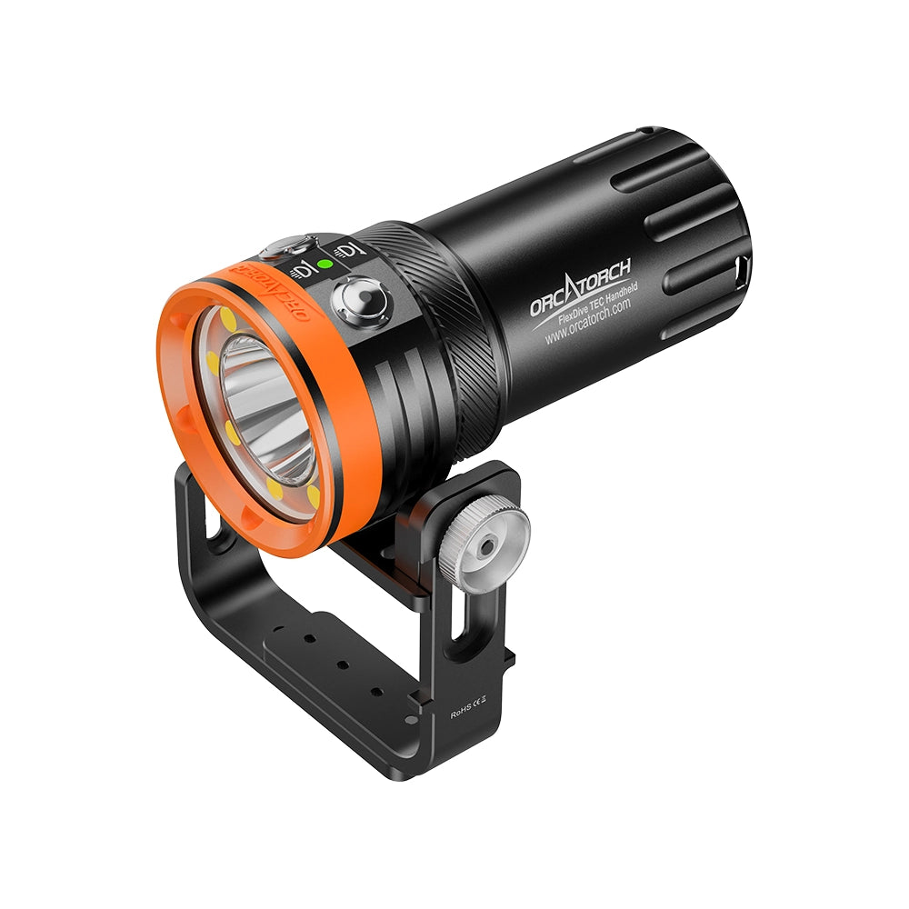 OrcaTorch FlexDive Handheld Dive Light