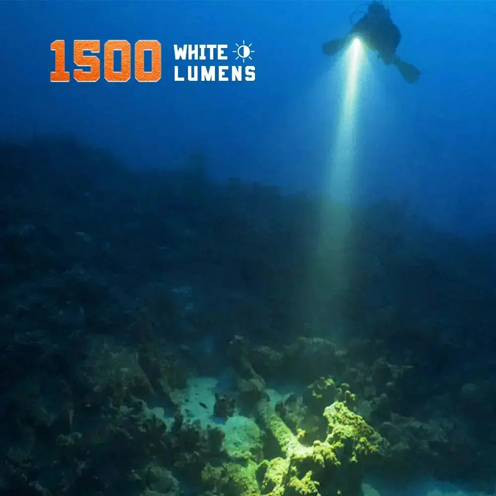 Green Laser Dive Light OrcaTorch D570-GL 2.0 for Scuba Diving Green Laser Dive Light OrcaTorch D570-GL 2.0 for Scuba Diving