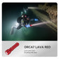 OrcaTorch ORCA7 Professional Dive Light | 3000 Lumens Palm-sized Diving Light with SOS