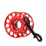 Phantom 30M Scuba Diving Reel Spool Finger Aluminum for Cave Diving, Wreck Diving, etc OrcaTorch Dive Lights