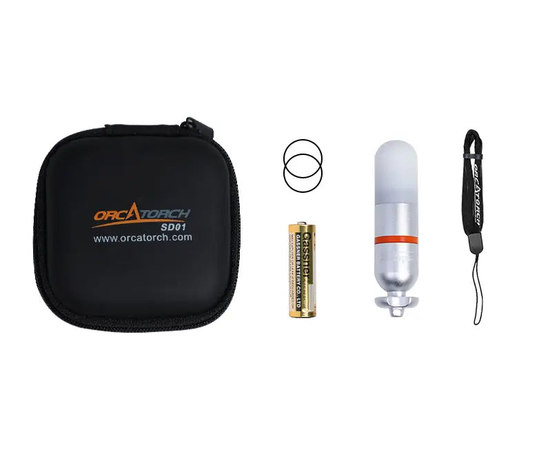 OrcaTorch SD01 Pro Dive Beacon Signal Light 2-in-1 Constant / Flash