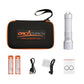 OrcaTorch ORCA7 Professional Dive Light | 3000 Lumens Palm-sized Diving Light with SOS