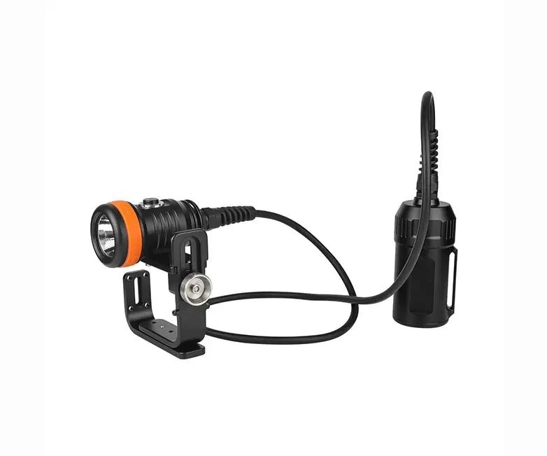 OrcaTorch D620 V2.0 2700lm Primary Canister Dive Light