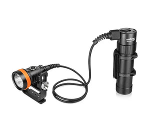 OrcaTorch D630 v2.0 4600lm Canister Dive Light, Cave Diving