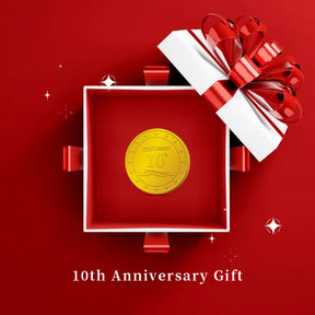 Moneta commemorativa del 10 &deg; anniversario di OrcaTorch