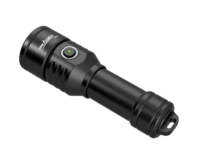 OrcaTorch D570-RL 1000 Lumens Red Laser Dive Light for Recreational Diving and Commercial Diving - OrcaTorch Dive Lights