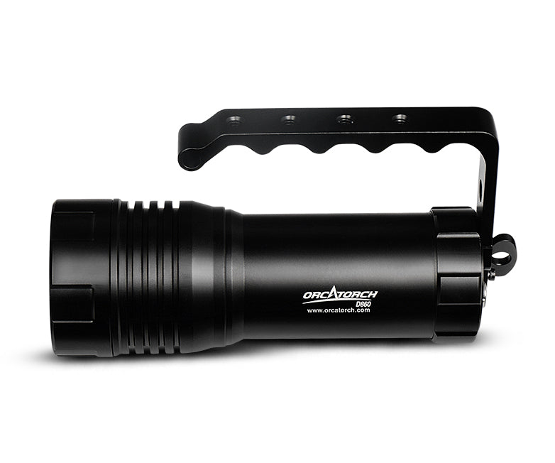 OrcaTorch D860 4200 Lumens Dive Light with Direct Charging Function - OrcaTorch Dive Lights