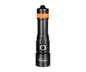 ORCATORCH D530 1300 Lumens Dive Light for divers 8 Degree Super Focus Beam Angle - OrcaTorch Dive Lights