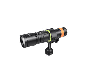 OrcaTorch D530V & Snoot Dive Light for Underwater Photography - OrcaTorch Dive Lights